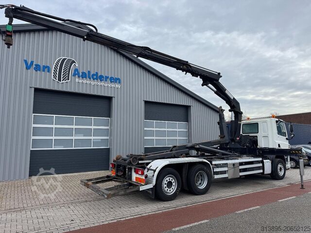 Sistema de braço de gancho DAF CF410 6x2 HMF 2120-K3, Hyvalift 20.60 S