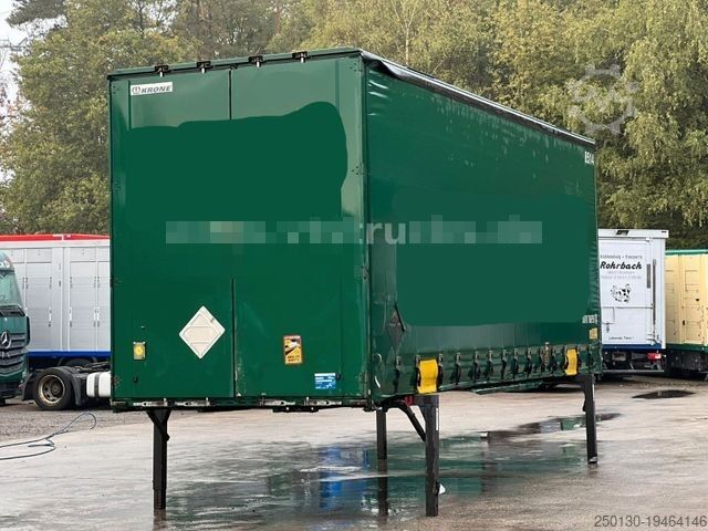 অদলবদলযোগ্য বডি ট্রেলার KRONE 50 x Jumbo-Wechselbrücke Edscha Festdach Lager