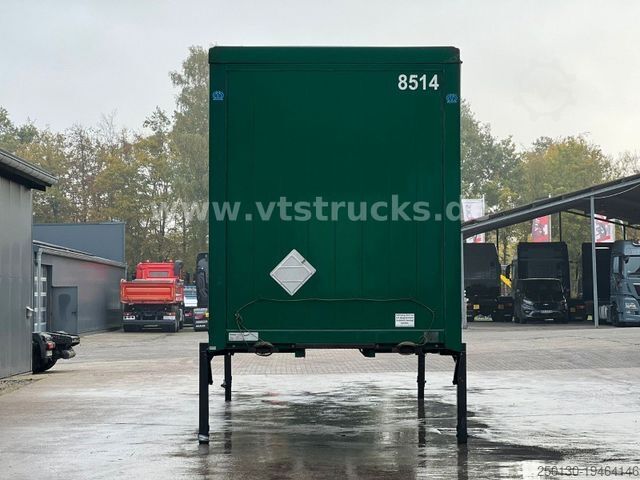 অদলবদলযোগ্য বডি ট্রেলার KRONE 50 x Jumbo-Wechselbrücke Edscha Festdach Lager