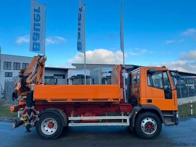 Tovorna dvigalka na tovornjaku IVECO ML 120E18 Abrollkipper/Kran-Mulde/Funk/Seilwinde