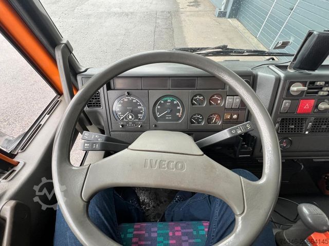 Kamion s kukom za kontejnere IVECO ML 120E18 Abrollkipper/Kran-Mulde/Funk/Seilwinde