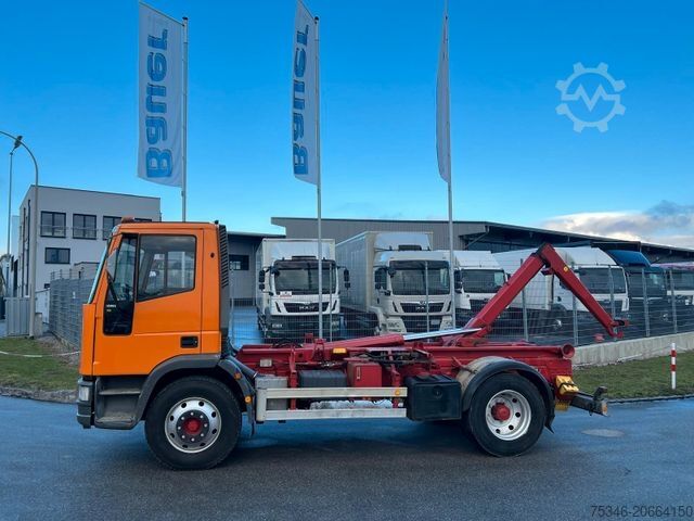 Nákladné vozidlo na špeciálne účely IVECO ML 120E18 Abrollkipper/Kran-Mulde/Funk/Seilwinde