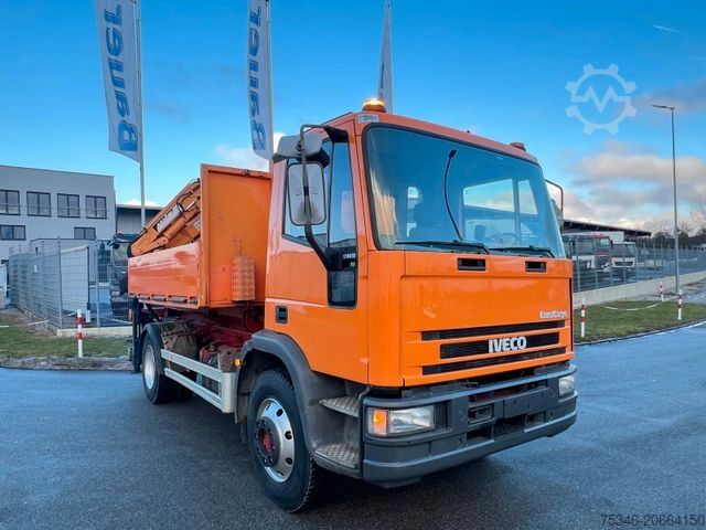 Nákladné vozidlo na špeciálne účely IVECO ML 120E18 Abrollkipper/Kran-Mulde/Funk/Seilwinde