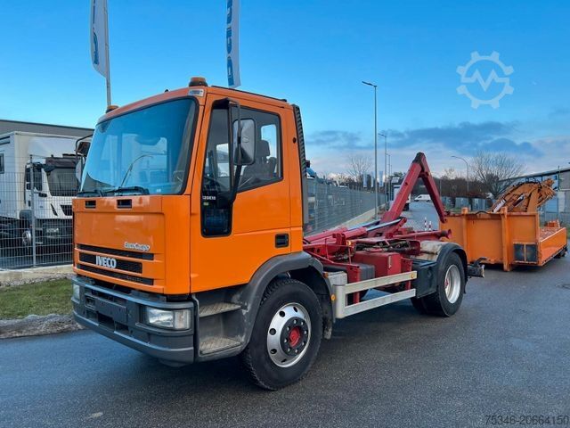 Nákladné vozidlo na špeciálne účely IVECO ML 120E18 Abrollkipper/Kran-Mulde/Funk/Seilwinde