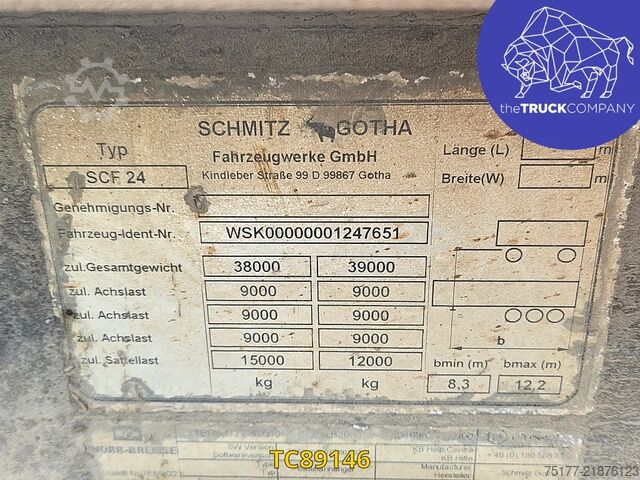 Kontejnerski transport Schmitz Cargobull 
