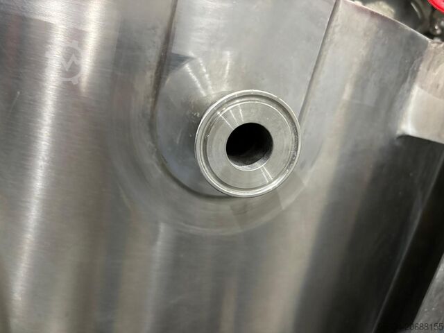 ステンレス製ジャケット付き・速度調整式撹拌機 Jacketed Mixing Tank & Temperature 300 Ltr