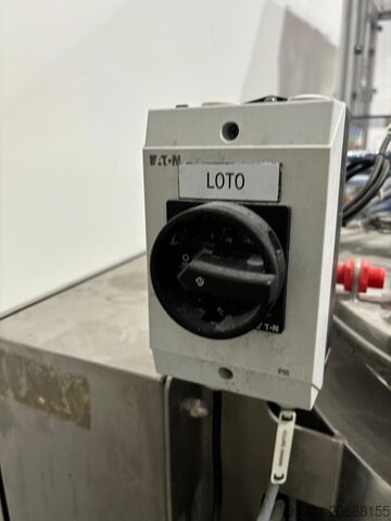 ステンレス製ジャケット付き・速度調整式撹拌機 Jacketed Mixing Tank & Temperature 300 Ltr