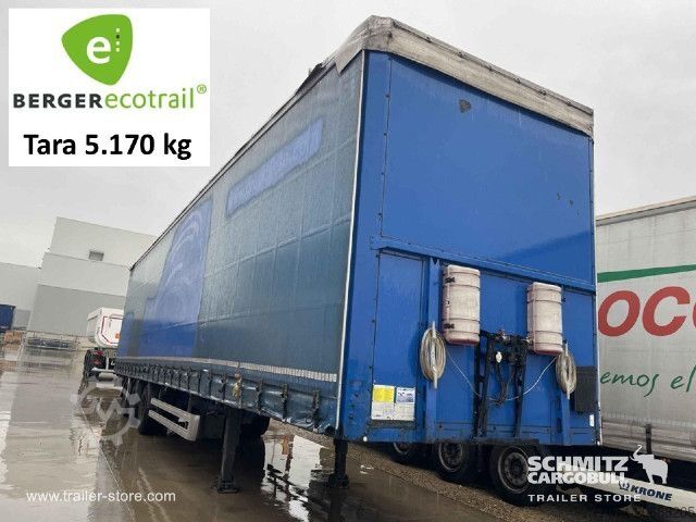 Semi-reboque aberto com lona Berger Curtainsider Mega