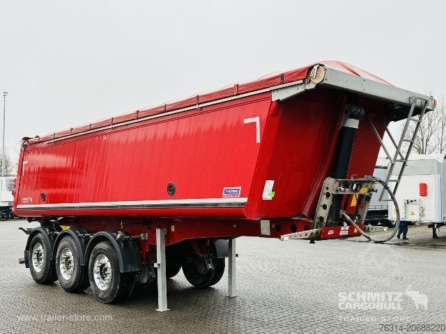 Semi-remorque benne Schmitz Cargobull Kipper Alukastenmulde Thermomulde 26m³