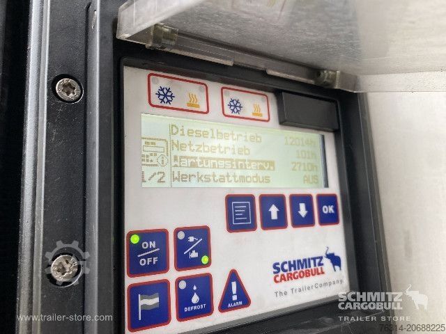 Semi-remorque frigorifique Schmitz Cargobull Tiefkühler Multitemp Doppelstock Trennwand