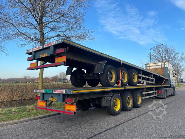 Pallur kerru Haan OPL45 Heavy Duty / Rungen-Potholes /BPW / 2x Li...