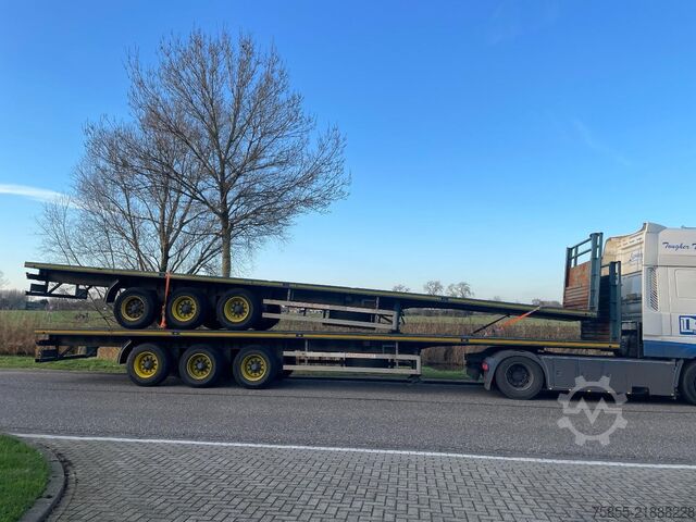 Pallur kerru Haan OPL45 Heavy Duty / Rungen-Potholes /BPW / 2x Li...