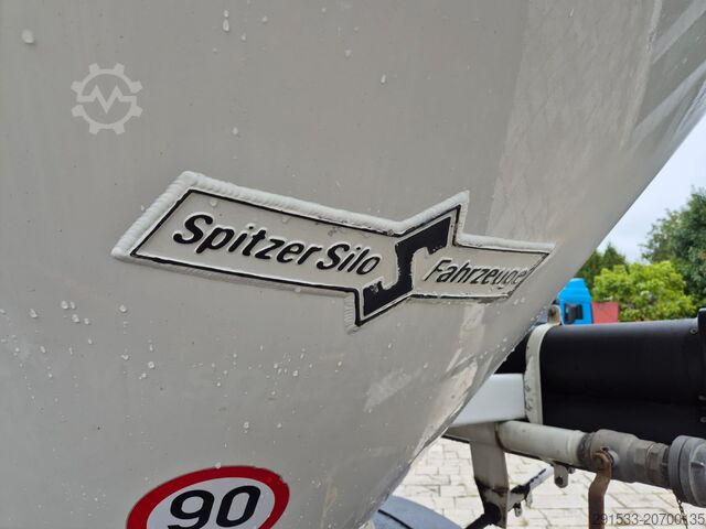 شاحنة شفط وضغط (شاحنة تفريغ وضغط للسوائل) MAN TGS 26.480 / SPRITZER SILO / 24+28m3