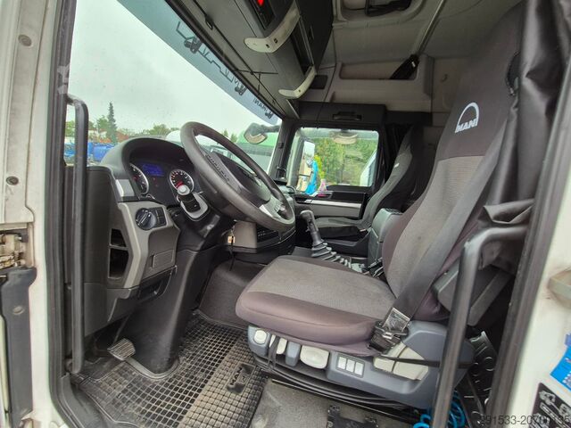 شاحنة شفط وضغط (شاحنة تفريغ وضغط للسوائل) MAN TGS 26.480 / SPRITZER SILO / 24+28m3