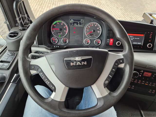 شاحنة شفط وضغط (شاحنة تفريغ وضغط للسوائل) MAN TGS 26.480 / SPRITZER SILO / 24+28m3