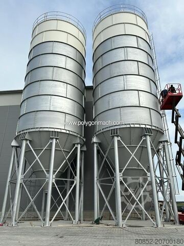 Betonmaskine Polygonmach 500Ton capacity cement silo