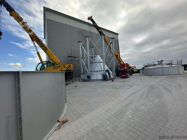 Betonmaskine Polygonmach 500Tons capacity cement silo bolted type