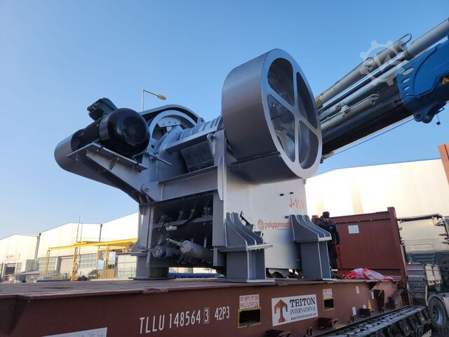 كسارة الأنقاض Polygonmach PJC140 1400x1100mm jaw crusher