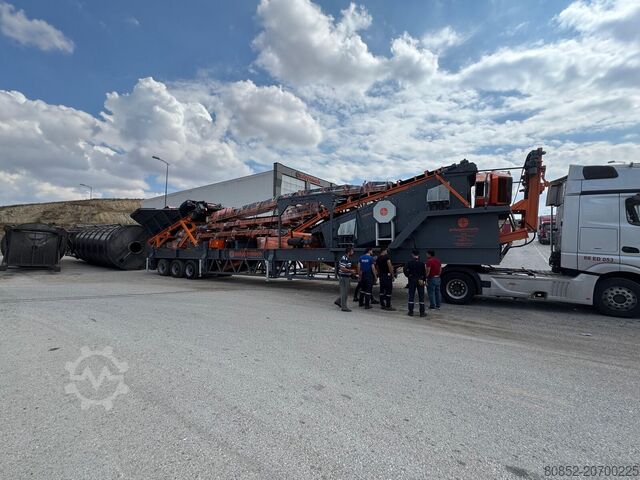Crushing plant Polygonmach Mobile impact crusher with screen 1200x1000mm w...