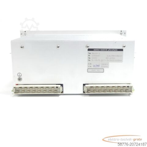 Компонент  Heidenhain / zentro-elektrik VSNT 400 / 8610-1 Power Supply SN:100647