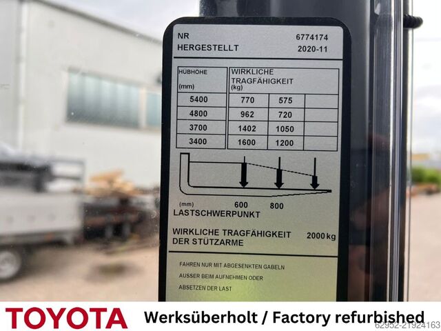 Manuel stabler Toyota SWE 160 L/ Akku 85%