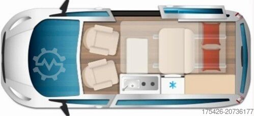 Karavan BÜRSTNER B66 UV 532 *Sondermodell COPA" + AHK*