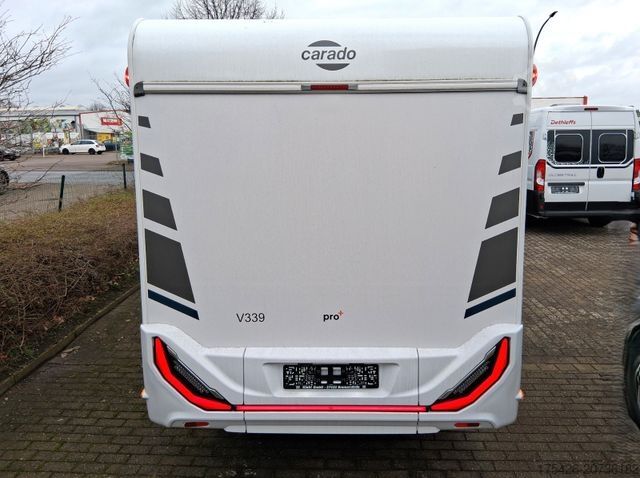 Yarı entegre karavan CARADO V 339 *Queensbett*pro+ Paket*Fußbodenerwärmung*