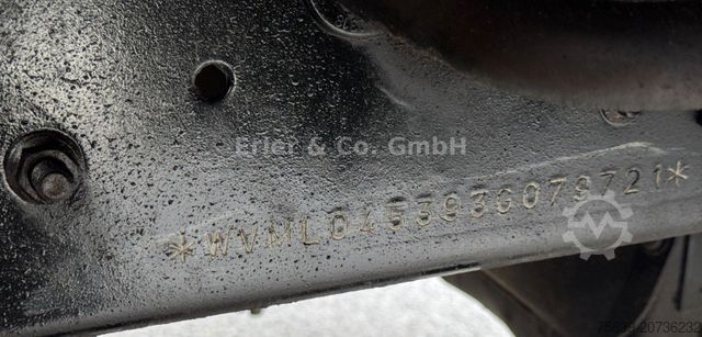 Üç taraflı damperli kamyon MAN 10.150, Atlas 60.01, Greifer , TÜV