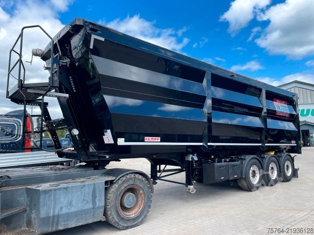 Semirremolque volquete KEMPF 54m³ Stahlauflieger/Schrott/Hardox/Auch Miete!