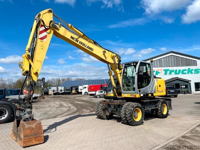 Excavadora móvil NEW HOLLAND MH Plus / Verstellausleger / 3 Stück!
