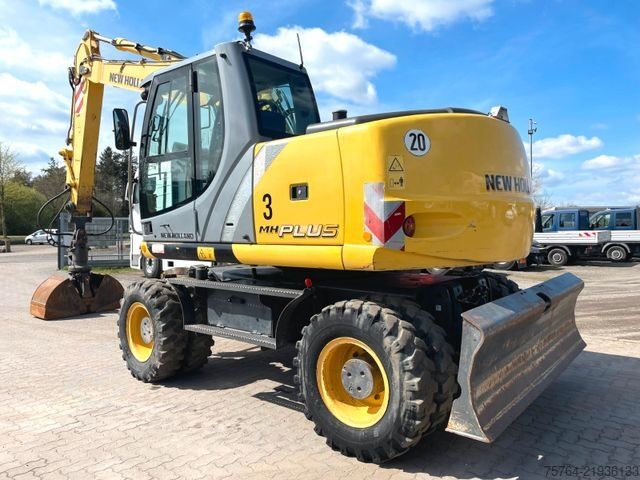 Excavadora móvil NEW HOLLAND MH Plus / Verstellausleger / 3 Stück!