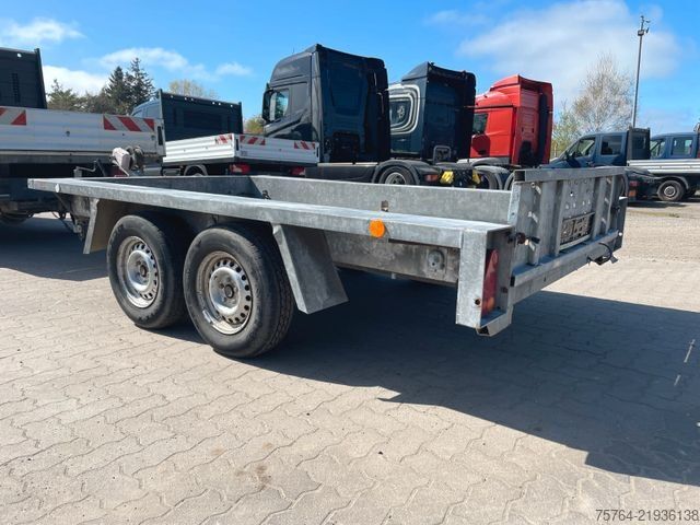 Remolque de automóvil THULE Tandemkippanhänger / Verzinkt / 3,05m Pritsche
