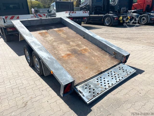 Remolque de automóvil THULE Tandemkippanhänger / Verzinkt / 3,05m Pritsche