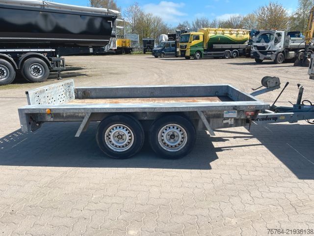 Remolque de automóvil THULE Tandemkippanhänger / Verzinkt / 3,05m Pritsche