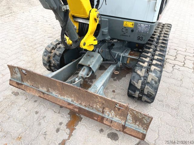Miniexcavadora NEUSON ET 18 / Schnellwechsler / Greifer + Schaufel