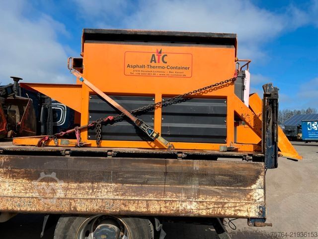 Furgoneta personalizada  ca. 3m³ ATC Asphaltcontainer / Propangas-Heizung