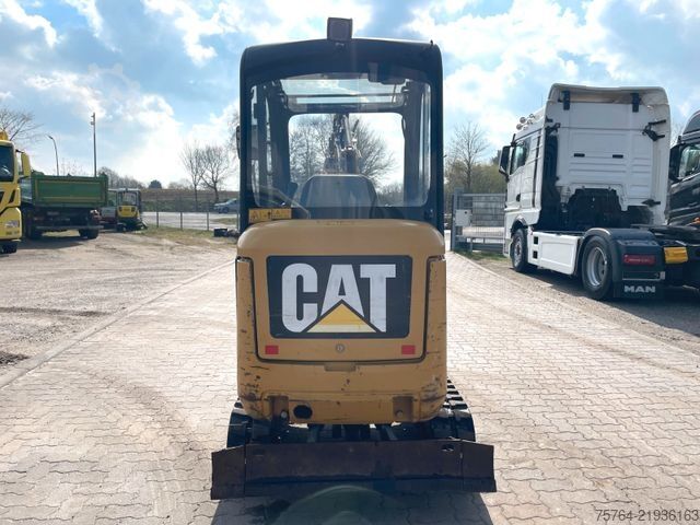Miniexcavadora CATERPILLAR 301.7 D / Schnellwechsler / Löffel + Greifer