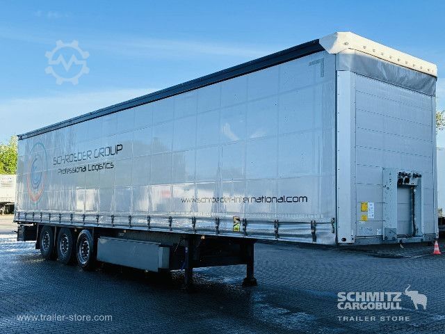 Rơ moóc bán mở với bạt phủ Schmitz Cargobull Curtainsider Coil Getränke