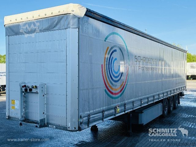 Rơ moóc bán mở với bạt phủ Schmitz Cargobull Curtainsider Coil Getränke