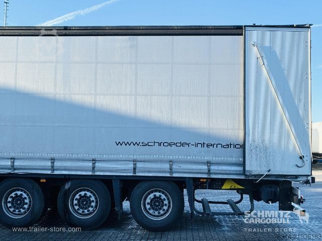 Rơ moóc bán mở với bạt phủ Schmitz Cargobull Curtainsider Coil Getränke