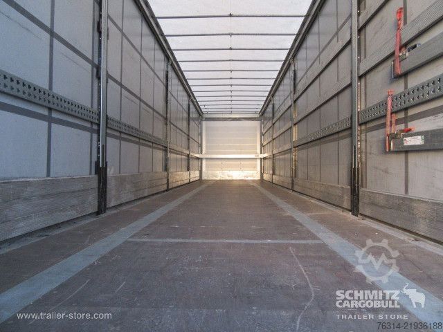Rơ moóc bán mở với bạt phủ Schmitz Cargobull Curtainsider Coil Getränke