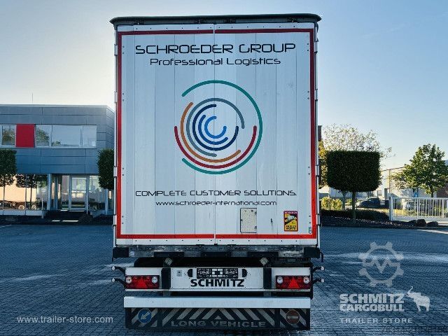 Rơ moóc bán mở với bạt phủ Schmitz Cargobull Curtainsider Coil Getränke