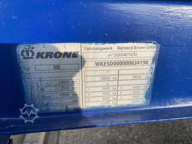 Prevoz količin Krone Mega Mega / Volume / BPW Axles / Drumbrakes