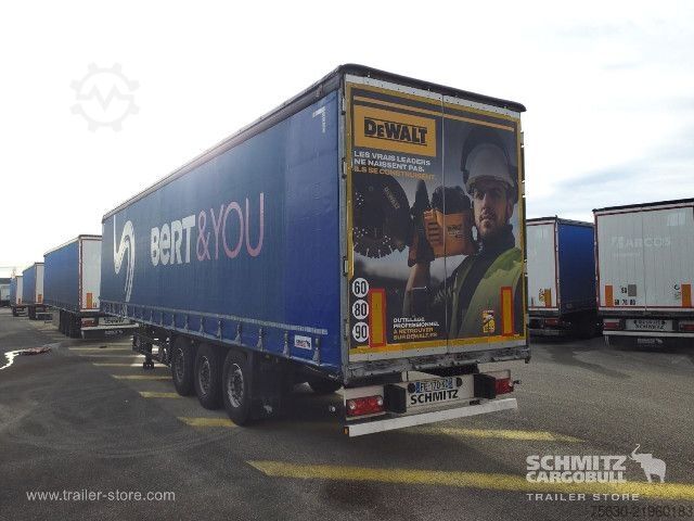Gjysmërimorkio e hapur me mushama Schmitz Cargobull Semitrailer Curtainsider Standard