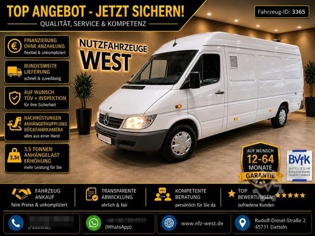 Vans ar augstu jumtu MERCEDES-BENZ Sprinter 316 CDI Maxi Kühlwagen