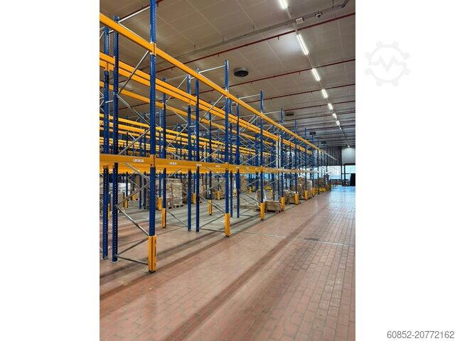 Heavy-duty shelving Pallet racking 100,80 lfm Jungheinrich MPB Palettenrega H: 500cm, Fachlast: 2100 kg