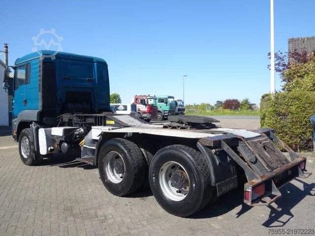Heavy load MAN TGA 26.480 6X4 STEELSPRINGS,MANUAL GEARBOX,INTA...