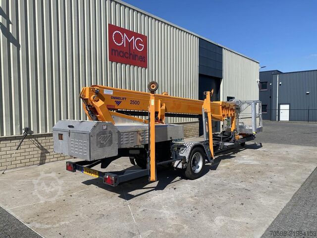 2013 Omme 2500 ED, Plataforma elevatória reboque, 25 metros Omme 2500 ED, Aanhanger hoogwerker, 25 meter