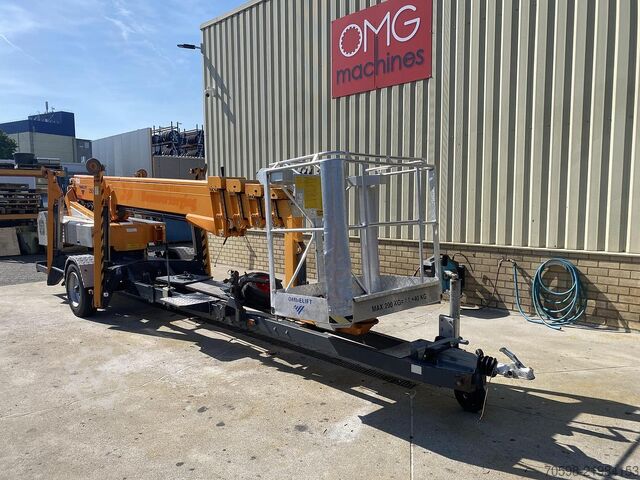 2013 Omme 2500 ED, Plataforma elevatória reboque, 25 metros Omme 2500 ED, Aanhanger hoogwerker, 25 meter