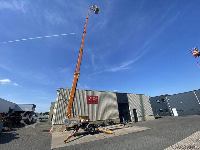 2013 Omme 2500 ED, Plataforma elevatória reboque, 25 metros Omme 2500 ED, Aanhanger hoogwerker, 25 meter